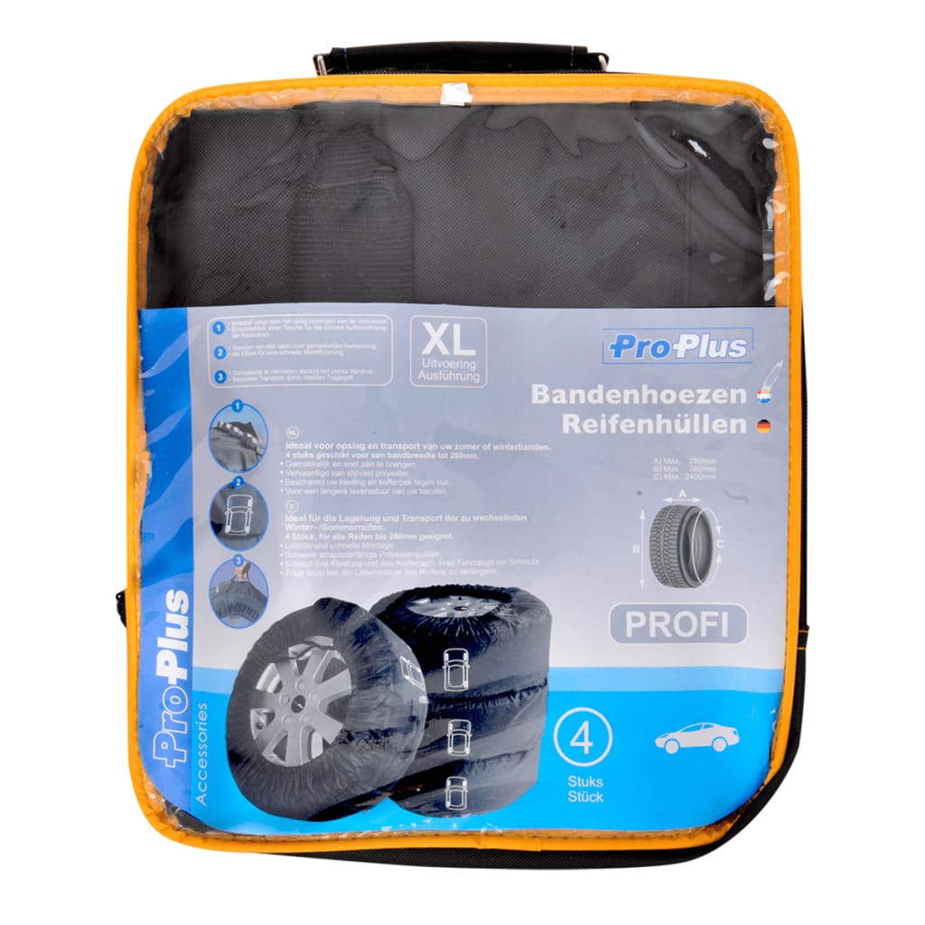 

ProPlus winter- en zomerbanden hoezenset XL 390054