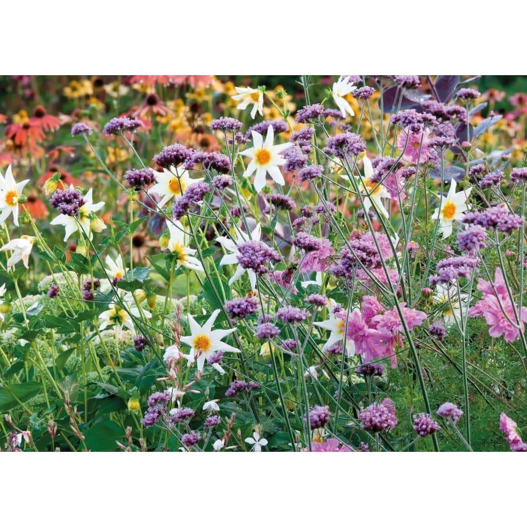 Tuinschilderij Wild flowers purple 70x130cm PB-Collection