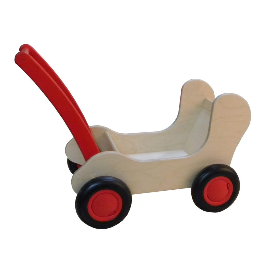 Van Dijk Toys poppenwagen Combi 56 cm rood