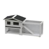 @Pet Coelheira Manou branco e preto 155x53x70 cm 20086