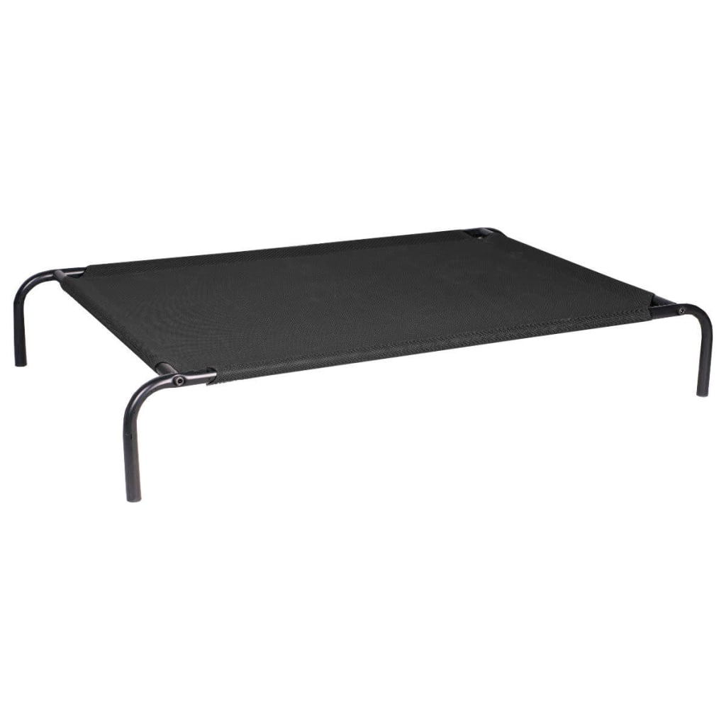 Afbeelding @Pet @Pet Hondenbed Snooze Maat L 110x65x18,5 cm zwart10062 door Vidaxl.nl