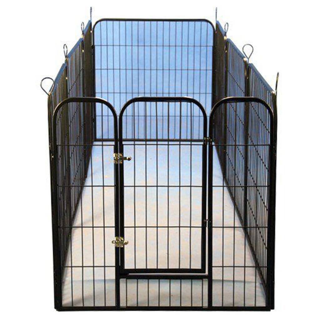 @Pet Puppyren modulair 79x81 cm zwart afbeelding