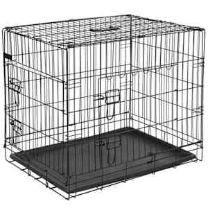 @Pet Κλουβί Σκύλου Μαύρο 50,8x30,5x35,5 εκ. 15006