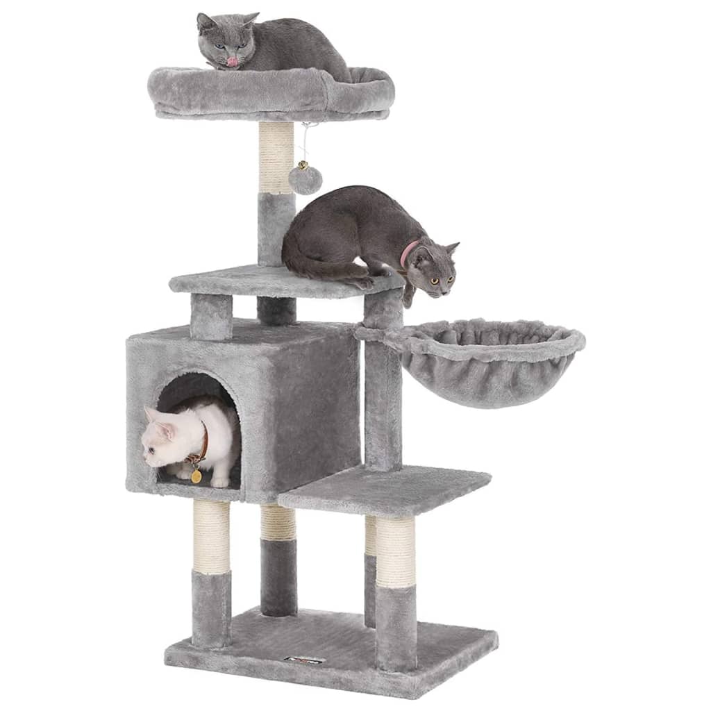 

@Pet Kattenmeubel Paradise 50x40x110 cm lichtgrijs