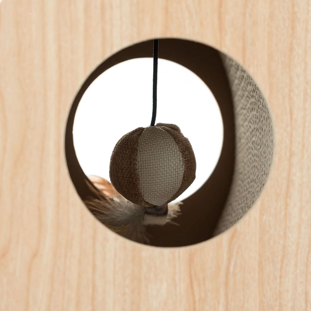 @Pet Tiragraffi Per Gatti A Torre Empire Marrone 30x30x61,5 Cm @Pet 13 width=274