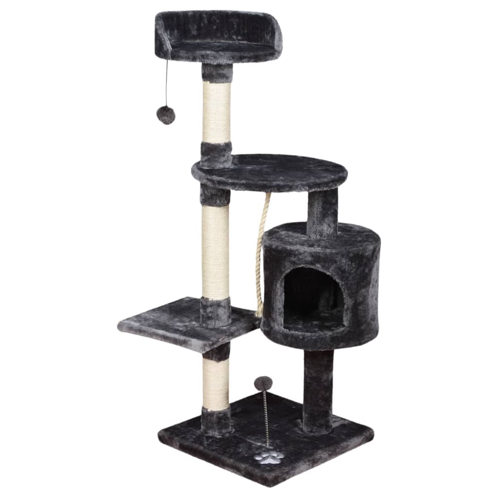 

@Pet Kattenmeubel Ibiza 40x40x112 cm grijs