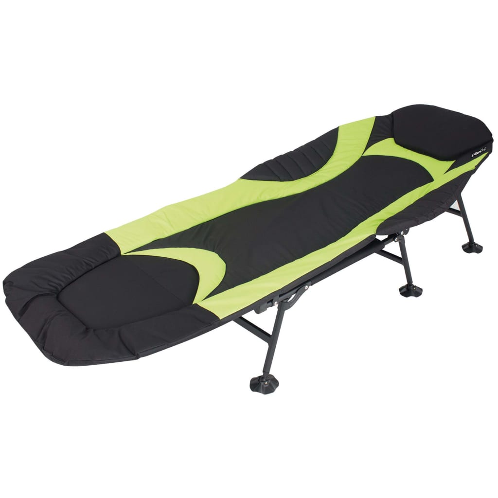 Eurotrail Campingbed Queen zwart en lime