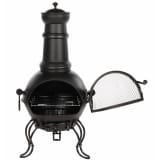 RedFire Gartenofen mit Grill Cadiz Klassischer Stahl Medium 84021