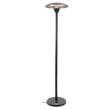 Sunred Staande terrasverwarmer Sirius 2100 W halogeen zwart GS15B