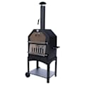 BBGRILL Forno para pizas de exterior "Lorenzo" preto LOR17