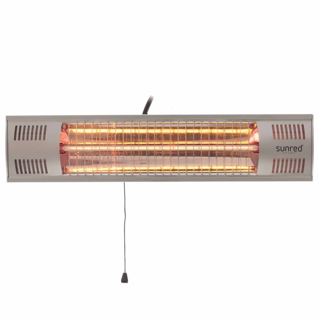 

Sunred Wandverwarmer Vigo 1500 W Golden Tube zilver