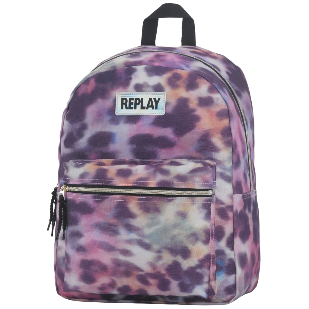 Replay Rugzak Leopard roze REPL277047