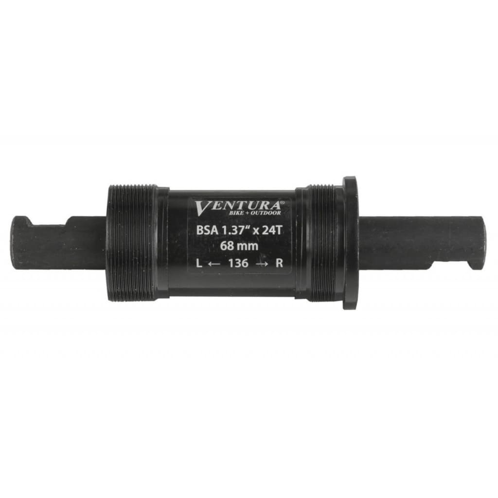 Ventura Cartridge Bottom Bracket Set 136 mm Zwart JIS BSA
