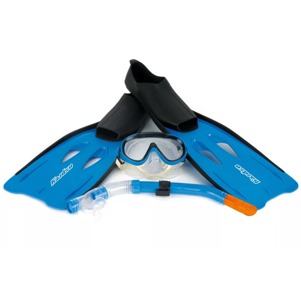 Afbeelding Osprey Snorkel Set Blauw Maat 40-41 door Vidaxl.nl