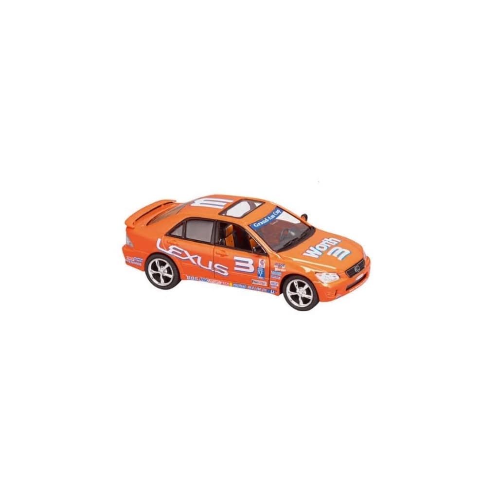 Goki Metalen Auto: Straatracer Oranje