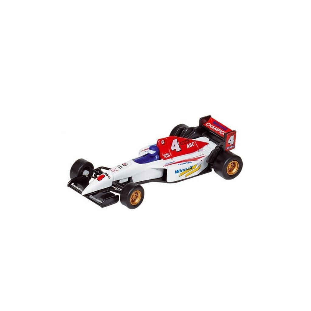 Welly Metalen Auto: Formule 1 Racer Wit 10,7 cm