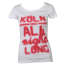 Adidas Neo City T Shirt Dames Wit Met Rood Koln Maat Xs adidas kopen in de aanbieding