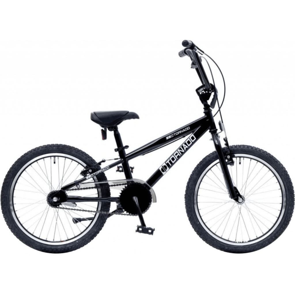 Bike Fun Cross Tornado 20 Inch 40 cm Junior Terugtraprem Zwart