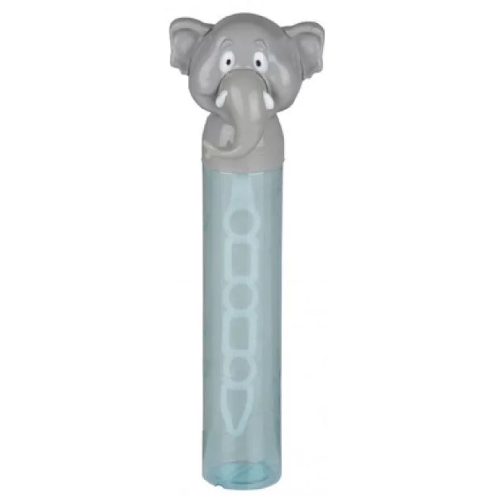 Bubblez bellenblaas olifant 177 ml grijs/blauw