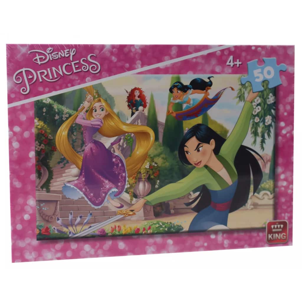 King Disney Princess 50 stukjes legpuzzel