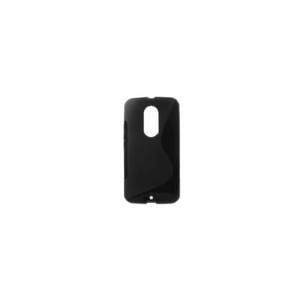 MW TPU Case S-Line Zwart voor Motorola Moto X2