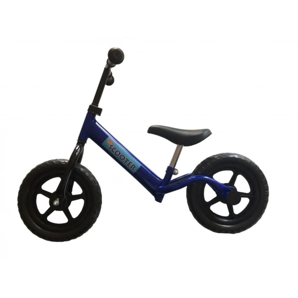 Pexkids Kinder Scooter Loopfiets 12 Inch Jongens Blauw