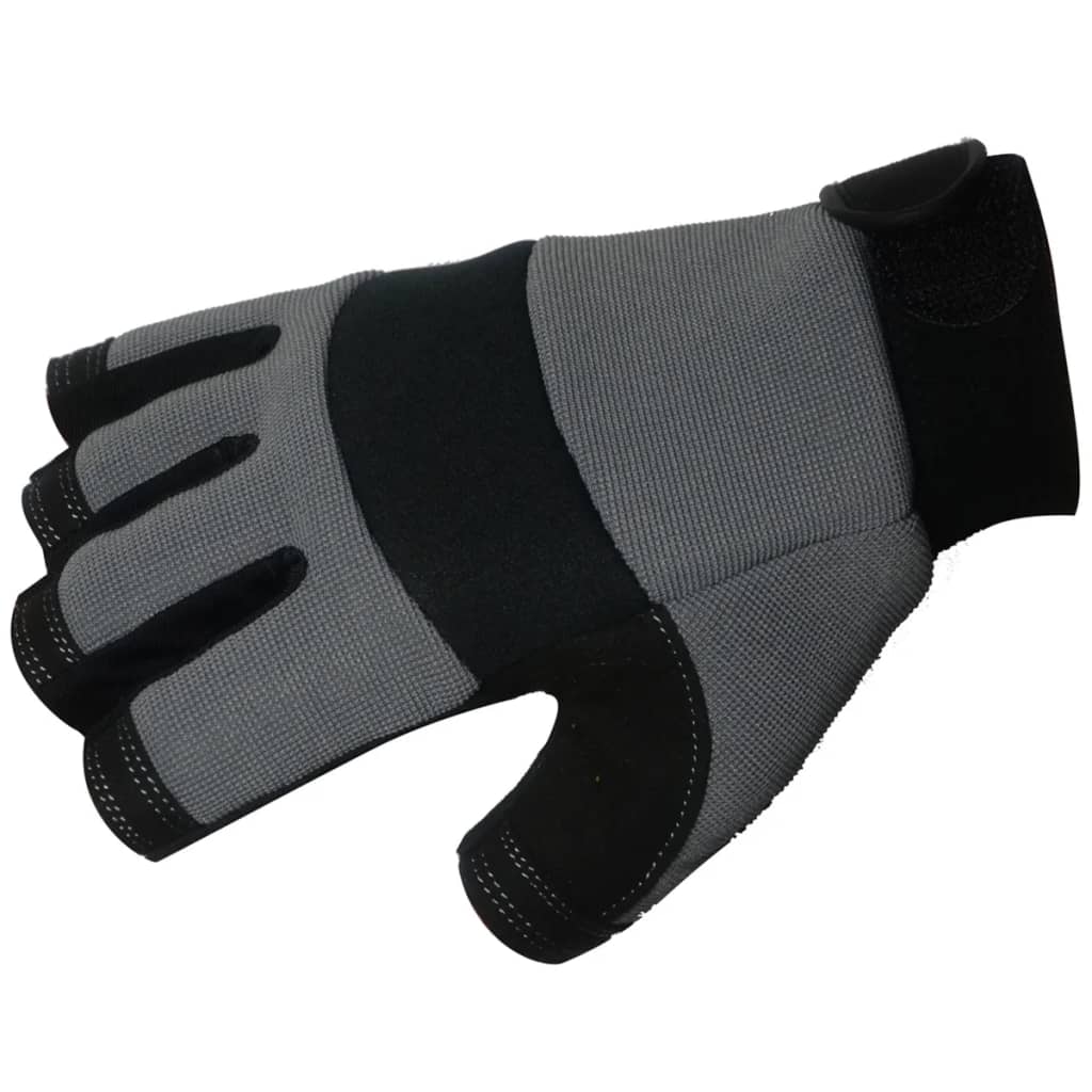 Toolpack Guantes de trabajo Tampa cuero artificial talla L/9 364.086 Gris l