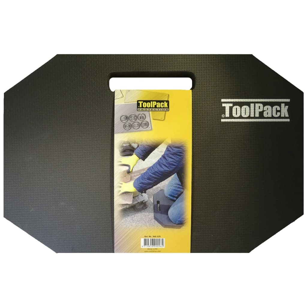 VidaXL - Toolpack Kniekussen Garnet grijs 44x30x4 cm 360.135