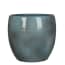 Mica Decorations Lester Ronde Pot Blauw Maat In Cm 31 X 33 mica decorations kopen in de aanbieding