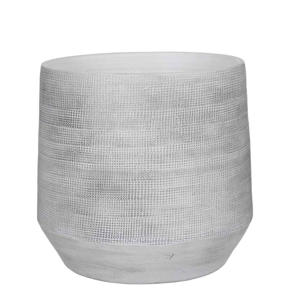 Mica Decorations guido pot rond off white maat: 32 x 36cm