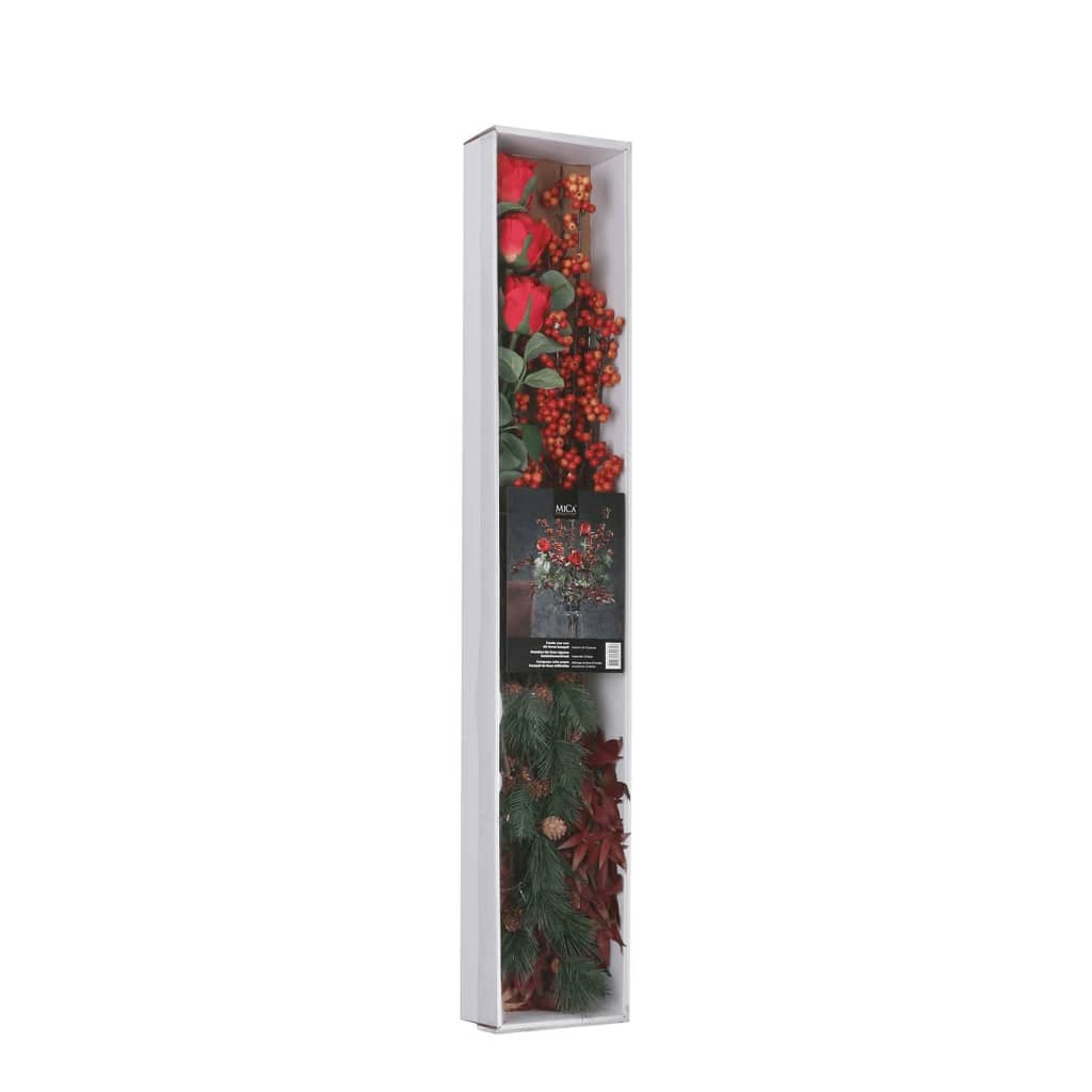 Mica Decorations bloemen herfst mix 12 stuks maat in cm: 98 x 17 x 8
