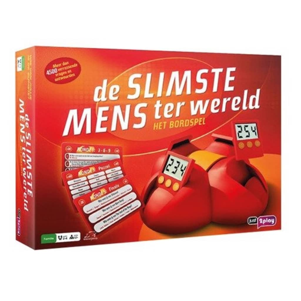 Afbeelding Just Games De Slimste Mens ter Wereld door Vidaxl.nl