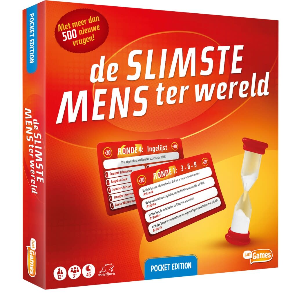 Afbeelding Just Games de Slimste Mens ter Wereld Reiseditie door Vidaxl.nl