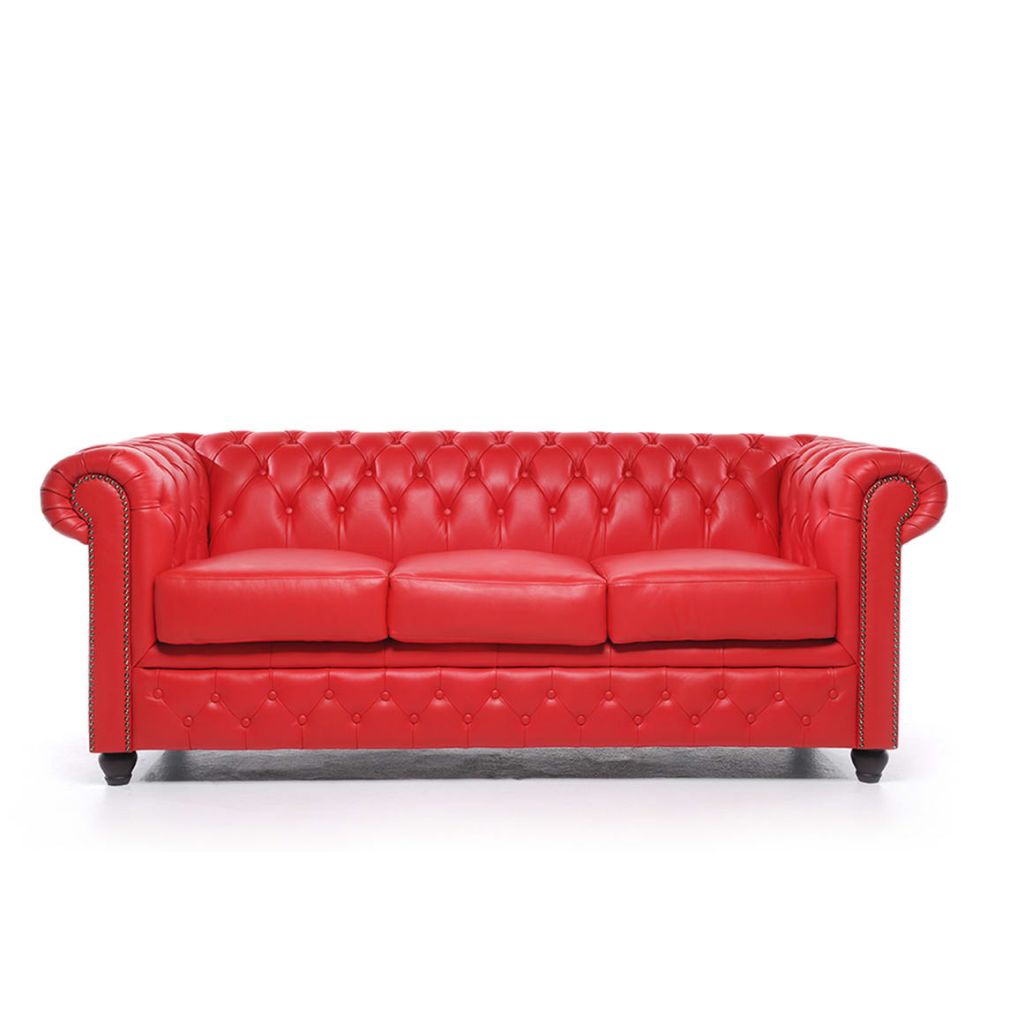 The Chesterfield Brand Original Chesterfield Rood 3-zits