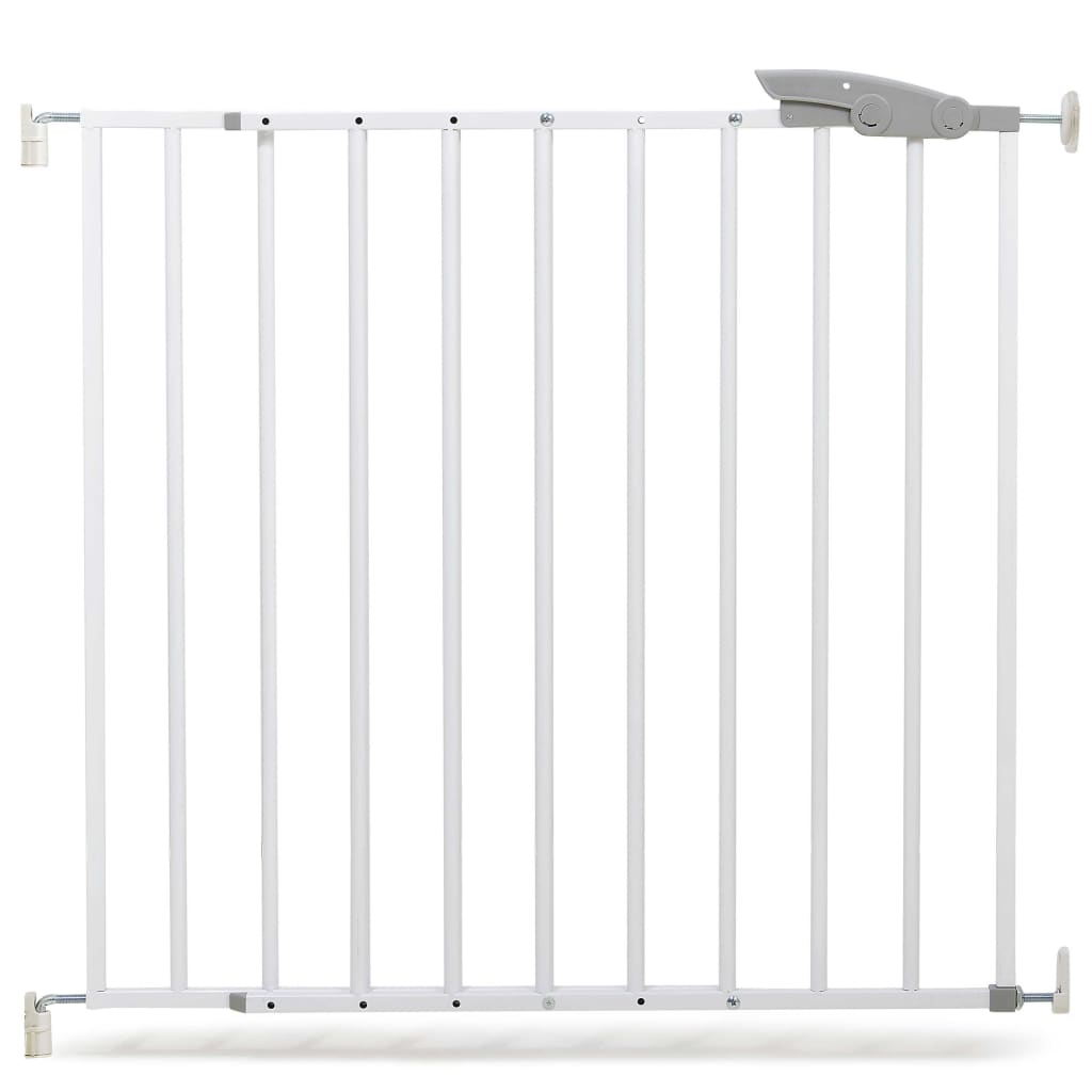 Fenss sikkerhedsgitter Oslo 73-107 cm metal hvid 64633