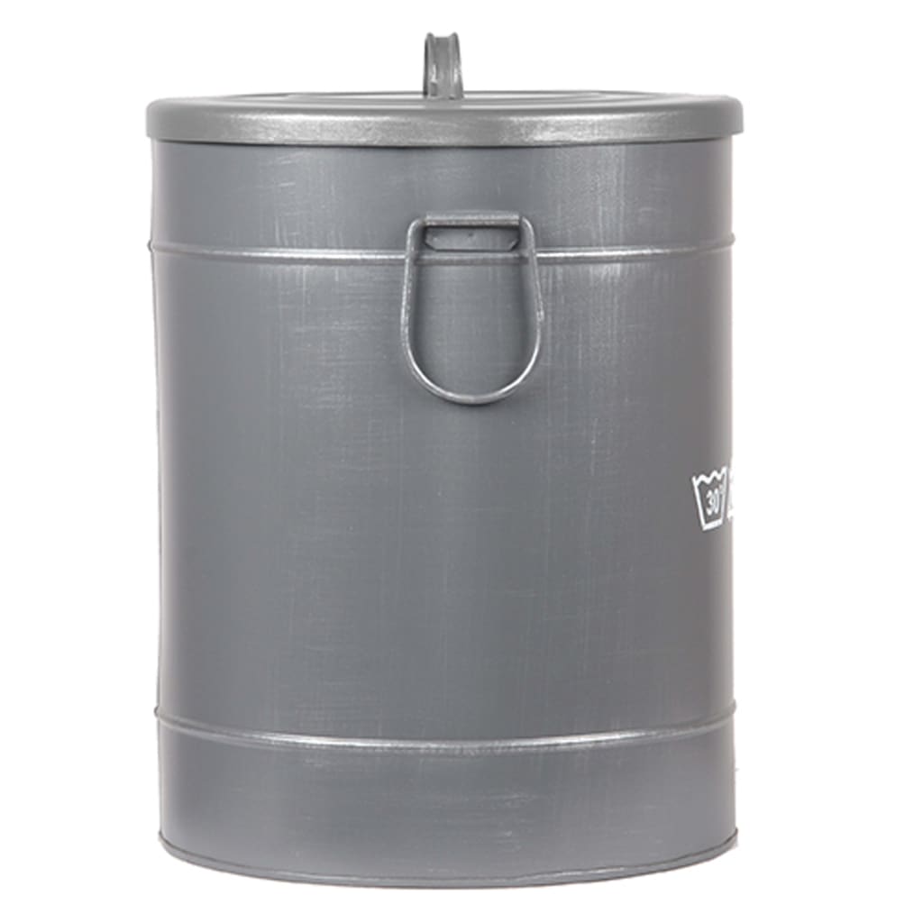 

LABEL51 Wasmand M 32x32x43 cm antiekgrijs