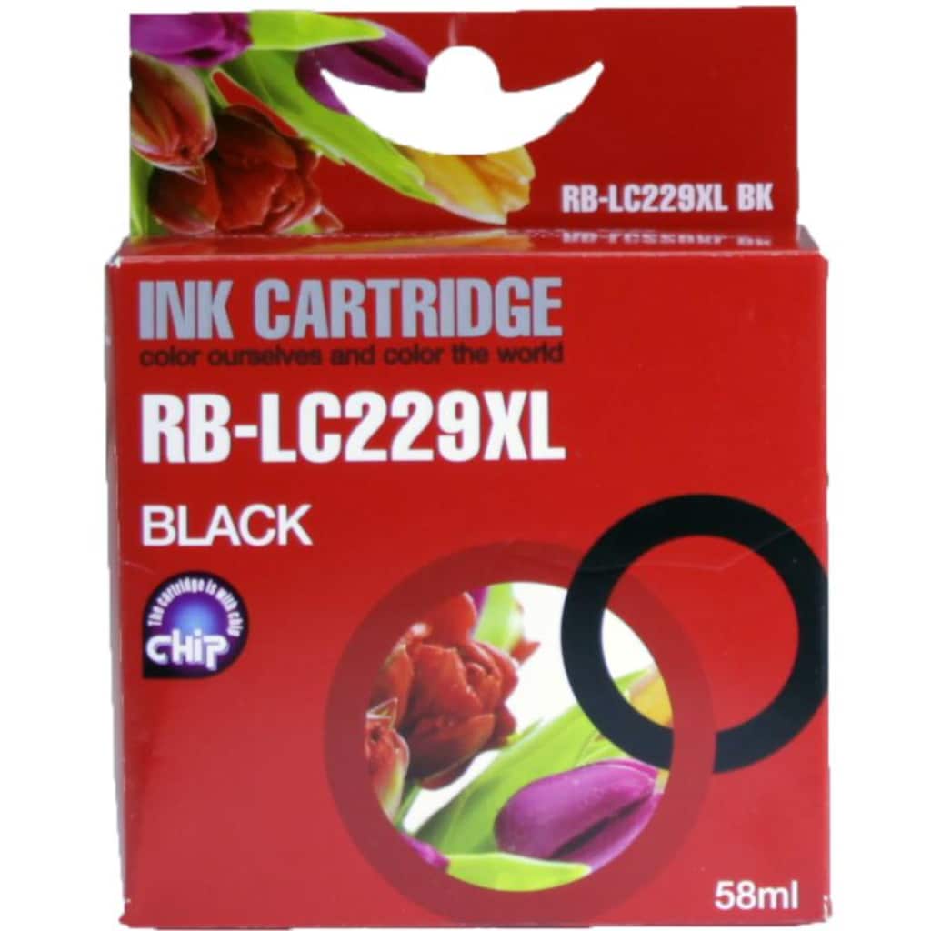 Brother Huismerk Lc 229Bk Zwart Cartridge brother kopen in de aanbieding