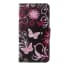 Shop4 Samsung Galaxy J3 2017 Hoesje Wallet Case Vlinders Zwart huismerk kopen in de aanbieding