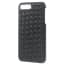 Shop4 Iphone 8 Plus Hoesje Harde Back Case Geweven Zwart huismerk kopen in de aanbieding