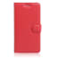 Shop4 Iphone 8 Plus Hoesje Wallet Case Lychee Rood huismerk kopen in de aanbieding