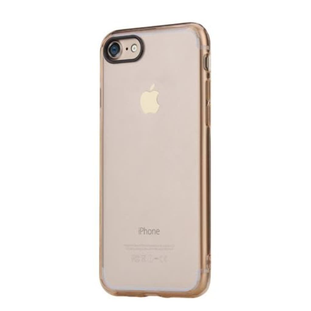 Rock - iPhone 8 Hoesje - Back Case Pure Sesies Goud