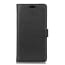 Shop4 Sony Xperia Xz2 Premium Hoesje Wallet Case Grain Zwart huismerk kopen in de aanbieding