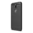 Shop4 Nokia 81 Hoesje Zachte Back Case Brushed Carbon Zwart huismerk kopen in de aanbieding