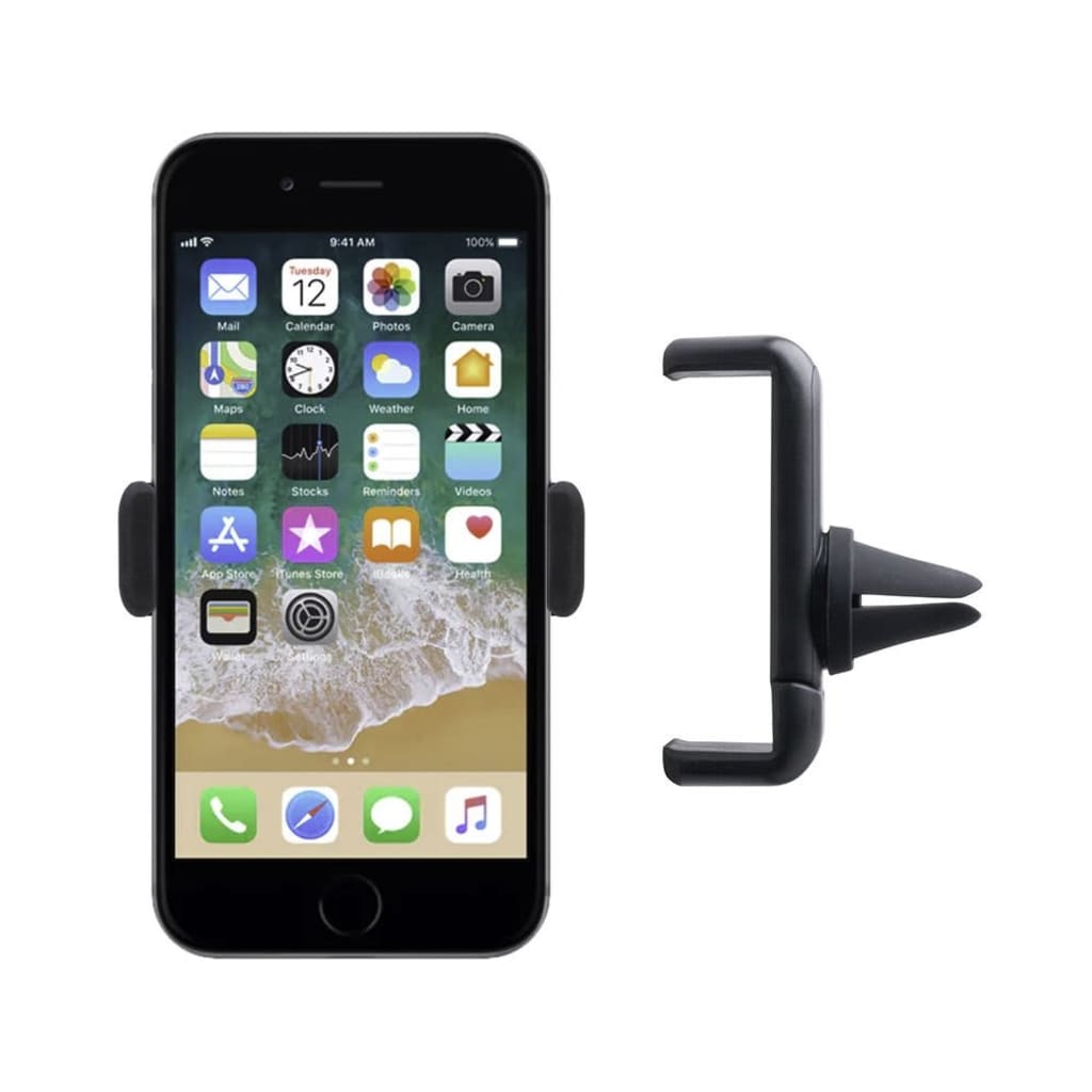 Grab 'n Go - iPhone 6 Autohouder Verstelbare ventilatiehouder Zwart