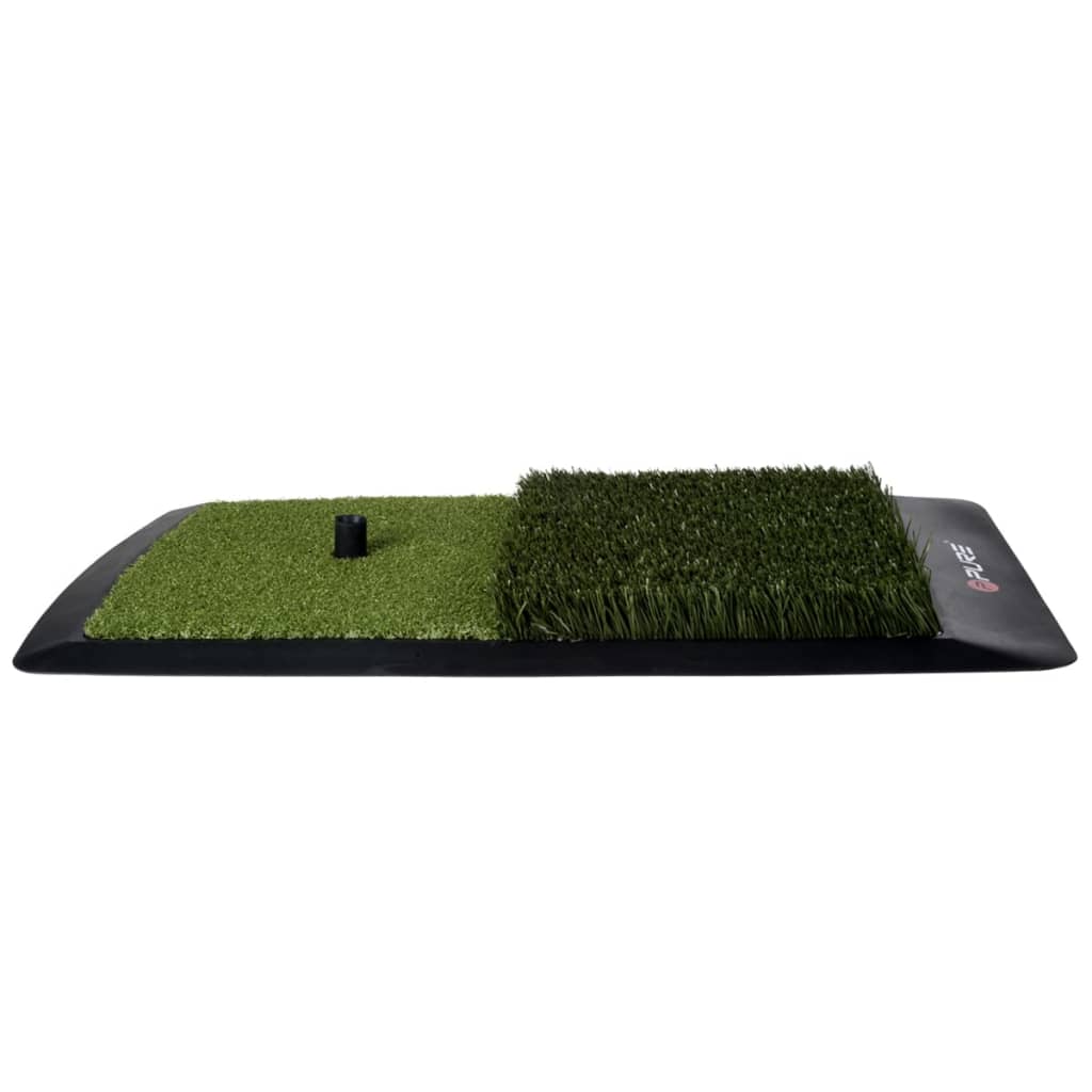 Pure2Improve golf slagmat 60 x 31 cm groen/zwart