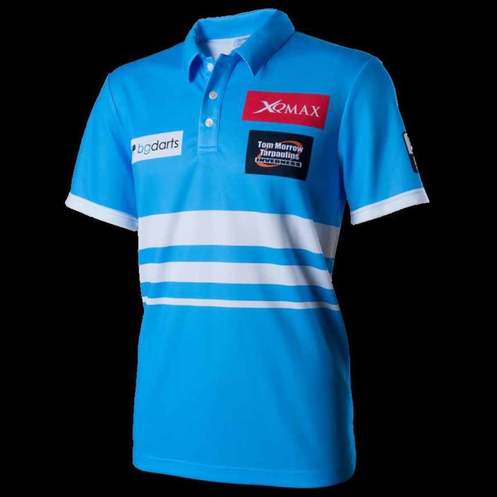 

XQmax Darts VvdV replica wedstrijdshirt blauw maat XL QD9100050