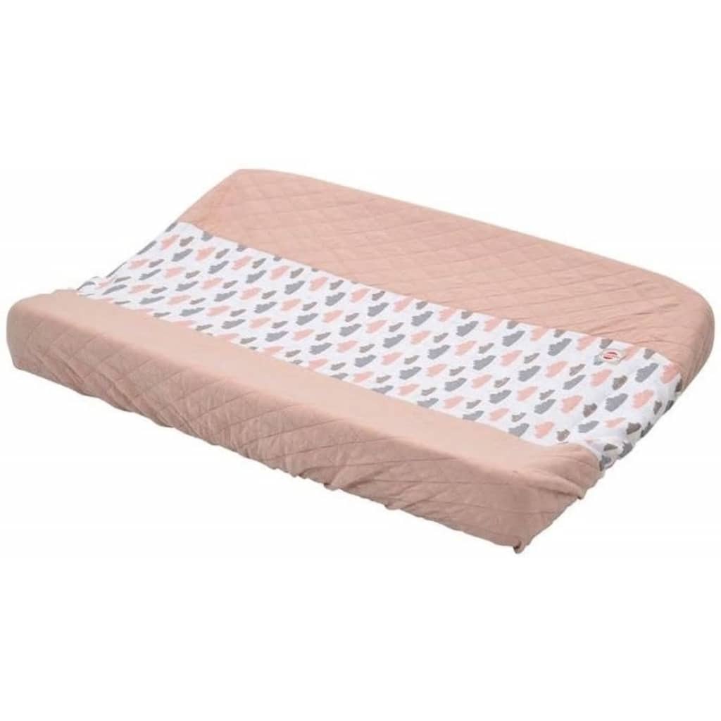 Lodger Aankleedkussenhoes - Changer Cotton Quilt - Roze - Universeel