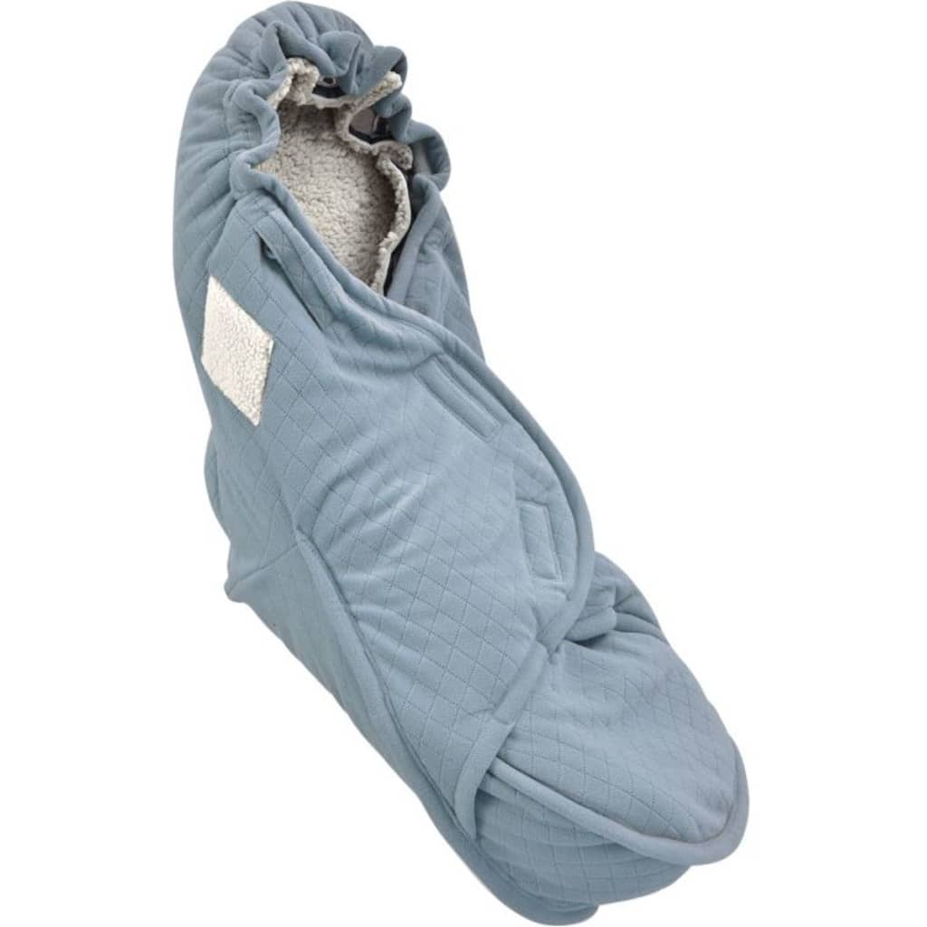 Afbeelding Lodger Voetenzak Baby - Bunker Fleece Scaninavian - Blauw door Vidaxl.nl