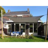 Sunfighters Vierkant 3,6 meter Grijs