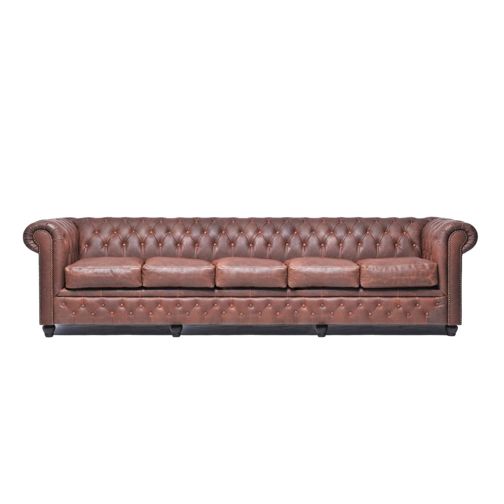The Chesterfield Brand Original Chesterfield Vintage Bruin 5-zits